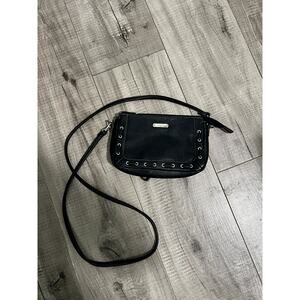 Chaps Faux Leather Crossbody Bag